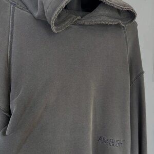 AMBUSH Raw Edge Hoodie Overdyed Distressed Size 2 Large
